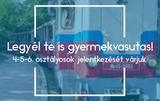 Legyél te is gyermekvasutas!