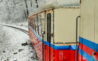 Karácsonyi vonat - Gyermekvasút, Budapest